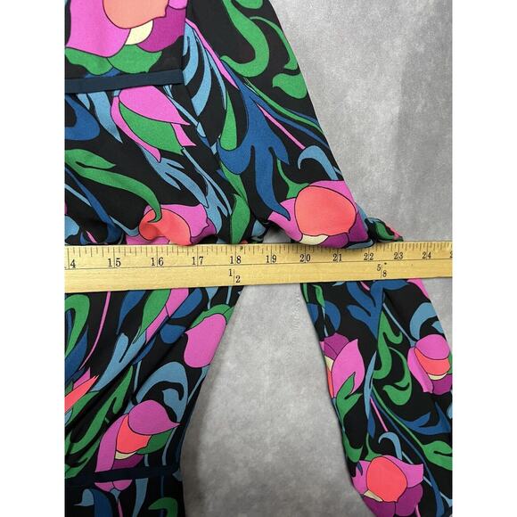 Kate Spade Floral Swirl Mini Dress SZ 4 - Picture 8 of 10